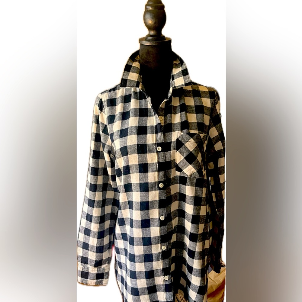 Old Navy Flannel Tunic